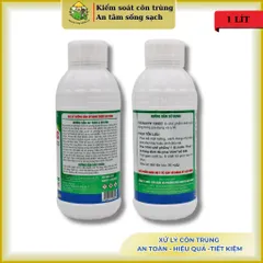 Tetracyp 150ec chai 1 lít – chế phẩm kiểm soát muỗi & côn trùng nhờn với 2 thành phần cao