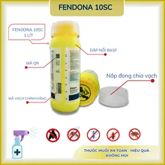 Thuốc muỗi Fendona 10SC 1 lít, diệt côn trùng, đuổi gián, diệt ruồi kiến, bọ chét (chính hãng)