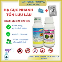[Combo tiết kiệm] Combo 2 lọ diện côn trùng Fendona 10sc 50ml và Map Permethrin 50ec 100ml