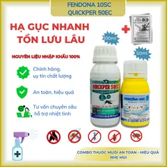 [Combo tiết kiệm] Combo 2 lọ diện côn trùng Fendona 10sc 50ml và Map Permethrin 50ec 100ml