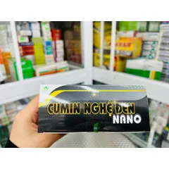 Nghệ đen nano cumin viêm dạ dày hộp 20 gói