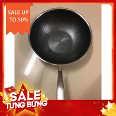 Chảo Tổ Ong Sâu Lòng Size 32cm Mẫu Mới - Tiện Lợi Cho Mọi Món Nấu 864985