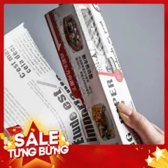 Giấy Nến Thấm Dầu Hoa Văn Mẫu Mới - Hàng Loại 1 Cuộn 5M Chống Bám Dính, Thấm Hút Dầu Mỡ Tốt 865070