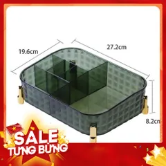 Hộp đựng đồ trang điểm nhựa mẫu mới 865104