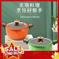 Nồi áp suất bí ngô 8 lit dùng các loại bếp 865114