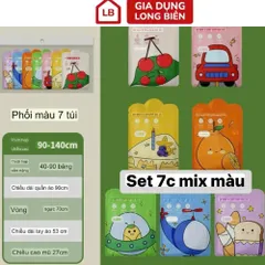 Sét 7c Áo Mưa Giấy Siêu Dai Gập Gọn - Tái Sử Dụng Bền Hơn Áo Mưa 1 Lần ChoTrẻ Em 865248