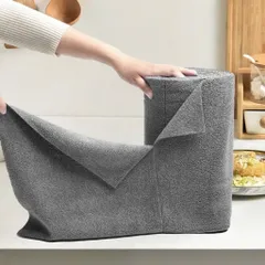 cuộn 20 khăn lau đa năng  25x25cm thấm hút tốt có thể giặt tái sử dụng 865523