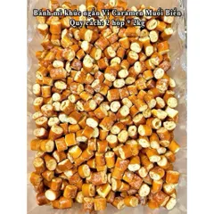 bánh mì viên sấy giòn caramel muối biển – ăn một lần là mê 865574