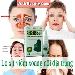 Xịt vệ sinh mũi sổ mũi, nghẹt mũi, xoang mũi JIMINGTANG 20ML