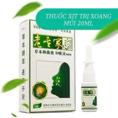 Xịt vệ sinh mũi sổ mũi, nghẹt mũi, xoang mũi JIMINGTANG 20ML