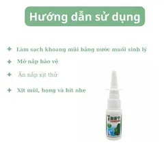 Xịt vệ sinh mũi sổ mũi, nghẹt mũi, xoang mũi JIMINGTANG 20ML