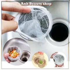 COMBO 100 TÚI LƯỚI LỌC RÁC THÔNG MINH HELFER CHO BỒN RỬA CHÉN BÁT