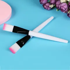 Combo 5 Cọ đắp mặt nạ silion mềm mại cán nhựa hồng