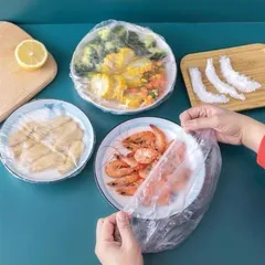 Màng Bọc Thực Phẩm PE Túi Gấu - Túi Bọc Thức Ăn Có Chun Co Giãn Tái Sử Dụng