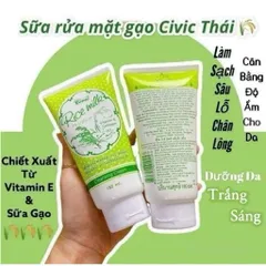 Combo Kem dưỡng ẩm vitamin E và Sữa rửa mặt Rice Milk Thái Lan