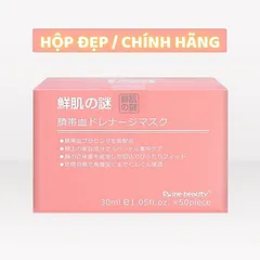 HỘP 50 MIẾNG MẶT NẠ NHAU THAI CỪU NHẬT BẢN