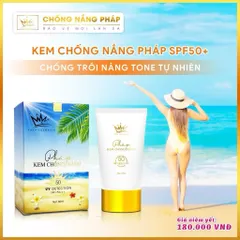 (Chính hãng) Kem chống nắng Pháp Cosmetic 60ml dạng sữa chua - SPF50+