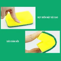 Combo 5 cái mút xốp tạo bọt rửa chén SUM Hàng loại 1