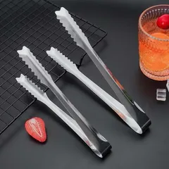 COMBO 03 Kẹp Inox Gắp Thức Ăn Nhà Bếp, Nhà Hàng V3, Dụng Cụ Gắp Đá, Cây Gắp Đồ Nóng(13cm)