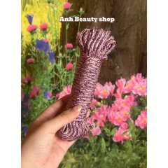 Cuộn Dây Phơi Đồ, Quần Áo Vải Bện Siêu Chắc Dài 10 Mét - Dây Buộc Màn
