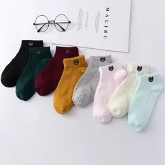 Set 10 đôi tất gấu xinh xịn mịn