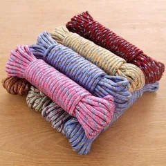 Cuộn Dây Phơi Đồ, Quần Áo Vải Bện Siêu Chắc Dài 10 Mét - Dây Buộc Màn