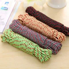 Cuộn Dây Phơi Đồ, Quần Áo Vải Bện Siêu Chắc Dài 10 Mét - Dây Buộc Màn