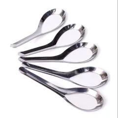 Combo 3 Thìa ăn phở, ăn súp, thìa ăn cơm inox tiện dụng