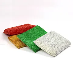 Combo 4 miếng rửa chén kim tuyến màu ngẫu nhiên