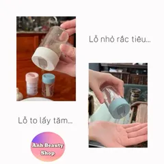 Lọ đựng tăm tiêu 2in1 Việt Nhật, hũ đựng gia vị đa năng màu sắc xinh xắn