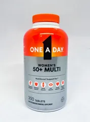 Vitamin Tổng Hợp One A Day Dành Cho Nữ 50+ - Multivitamins hỗ trợ sức khỏe và năng lượng, 200 Viên Bổ Sung Dinh Dưỡng Hàng Ngày