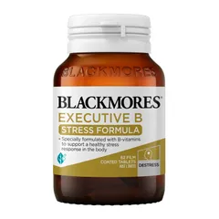 Blackmores Executive B Stress Formula - Hỗ trợ phản ứng căng thẳng khỏe mạnh của cơ thể giảm cảm giác lo lắng và căng thẳng kéo dài chính hãng Úc