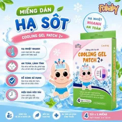 Miếng Dán Hạ Sốt Fobaby Fobe Cho Trẻ Sơ Sinh và trẻ nhỏ