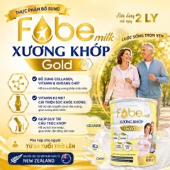 SỮA BỘT FOBE MILK DINH DƯỠNG XƯƠNG KHỚP 400 gr, 900 gr, GOLD 800 gr