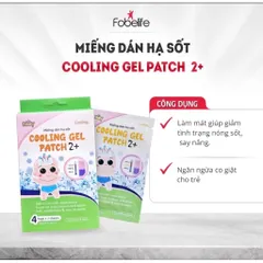 Miếng Dán Hạ Sốt Fobaby Fobe Cho Trẻ Sơ Sinh và trẻ nhỏ