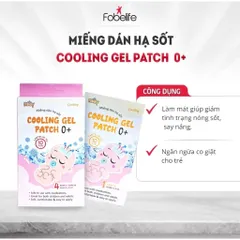 Miếng Dán Hạ Sốt Fobaby Fobe Cho Trẻ Sơ Sinh và trẻ nhỏ