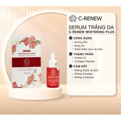 Serum Dưỡng Trắng Mờ Thâm Sạch Nám C-Renew Whitenting Plus Với Vitamin C,Collagen Peptide (Date cận) 866294