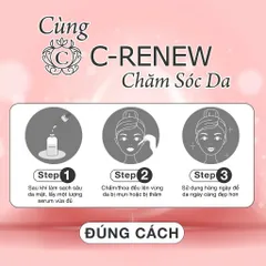 Serum Dưỡng Trắng Mờ Thâm Sạch Nám C-Renew Whitenting Plus Với Vitamin C,Collagen Peptide (Date cận) 866294