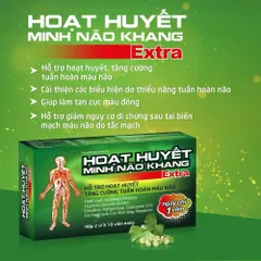 Hoạt Huyết Minh Não Khang Extra hỗ trợ hoạt huyết giảm mệt mỏi đau đầu mất ngủ suy nhược tiền đình 866296