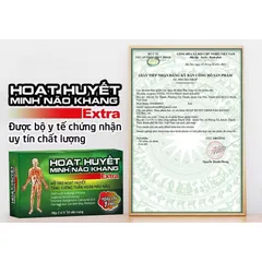 Hoạt Huyết Minh Não Khang Extra hỗ trợ hoạt huyết giảm mệt mỏi đau đầu mất ngủ suy nhược tiền đình 866296