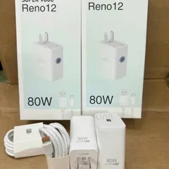 Bộ sạc nhanh SuperVOOC Reno12 80W kèm cáp Type-C bảo hành 12 tháng