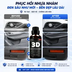 Dung dịch phục hồi nhựa nhám Samurai Care- phục hồi nhựa làm mới nhựa
