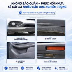 Dung dịch phục hồi nhựa nhám Samurai Care- phục hồi nhựa làm mới nhựa