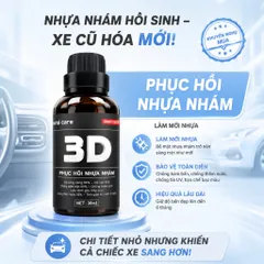 Dung dịch phục hồi nhựa nhám Samurai Care- phục hồi nhựa làm mới nhựa