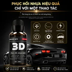 Dung dịch phục hồi nhựa nhám Samurai Care- phục hồi nhựa làm mới nhựa