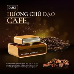 Nước hoa ô tô cao cấp Duke chính hãng chiết xuất 100% thiên nhiên, khử mùi, chống say xe