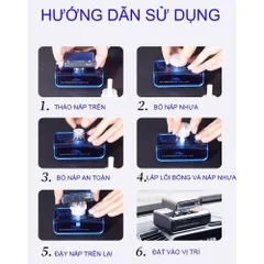 Nước hoa ô tô cao cấp Duke chính hãng chiết xuất 100% thiên nhiên, khử mùi, chống say xe