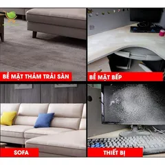 Xịt vệ sinh đa năng Flamingo F002 Foam Cleaner dạng bọt vệ sinh nội thất ghế da cánh cửa taplo mùi thơm nhẹ