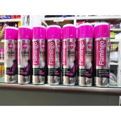 Xịt vệ sinh đa năng Flamingo F002 Foam Cleaner dạng bọt vệ sinh nội thất ghế da cánh cửa taplo mùi thơm nhẹ