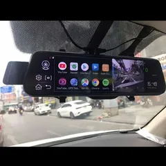 Camera hành trình D10 màn Androi có khe sim 4G GPS theo dõi từ xa bản đồ Vietmap S2 cảnh báo tốc độ, nghe nhạc giả trí